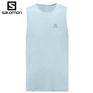 サロモン Tシャツ ノースリーブ メンズ アジャイル タンク AGILE TANK M LC1527600 salomon｜himaraya