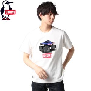チャムス CHUMS  Tシャツ 半袖 メンズ HIMARAYA×CHUMS Monster Baggy T モンスター バギー CH01-1915 White