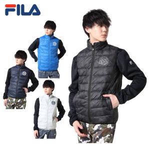 フィラ FILA ゴルフウェア ベスト メンズ ライトダウンベスト 781-208｜himaraya