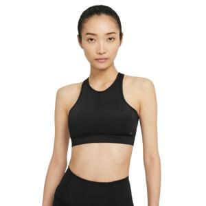 ナイキ スポーツブラ ブラトップ レディース ヨガ ドライフィット Dri-FIT スウッシュ DD1124-010 NIKE