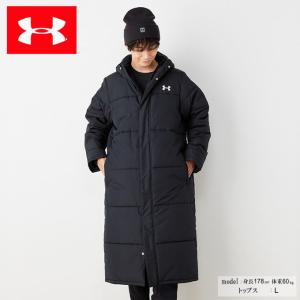 アンダーアーマー ロングコート メンズ UA ロングコート ワードロゴ 1368956-001 UNDER ARMOUR