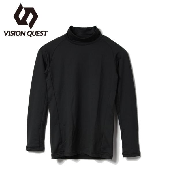 ビジョンクエスト VISION QUEST  アンダーウェア 長袖 ジュニア モックネックアンダーシ...