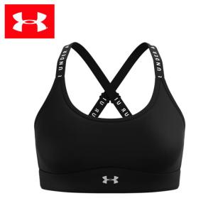 アンダーアーマー スポーツブラ ブラトップ レディース UAインフィニティ ブラ ミッド カバー 1363353-001 UNDER ARMOUR｜himaraya