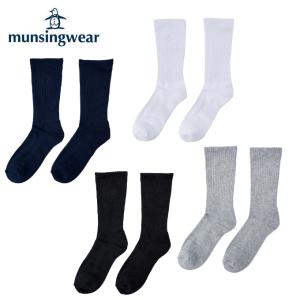 マンシング Munsingwear ゴルフ ソックス メンズ クルー丈箱入りソックス MGBSJB04
