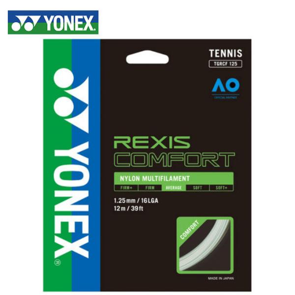 ヨネックス 硬式テニスガット REXIS COMFORT 125 レクシスコンフォート125 TGR...
