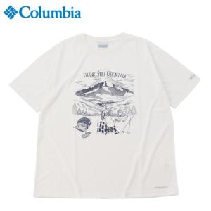 コロンビア Tシャツ 半袖 メンズ アリガトサンショートスリーブ Tシャツ PM0157 125 Columbia｜himaraya