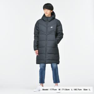ナイキ ロングコート メンズ フードロングコート NSW SF DD6789-010 NIKE