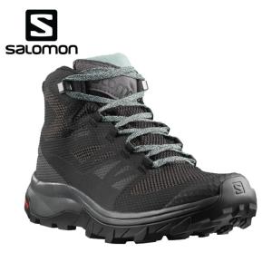 サロモン トレッキングシューズ ゴアテックス ミッドカット レディース アウトライン ミッド GORE-TEX OUTLINE MID GORE-TEX L40484400 salomon