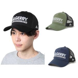 ジェリー GERRY 帽子 キャップ メンズ 3D刺繍メッシュ CAP