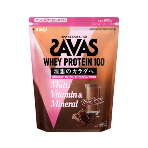ザバス SAVAS プロテイン W ホエイP100ミルクショコラ900g CZ7483.960
