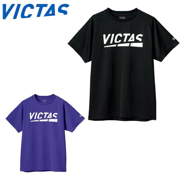 ビクタス VICTAS 卓球ウェア メンズ レディース プレイ ロゴ ティー PLAY LOGO T...