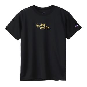 チャンピオン Champion バスケットボールウェア 半袖シャツ ジュニア ミニバス用 ショートスリーブTシャツ E-MOTION CK-VB323-981