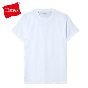 ヘインズ Hanes 半袖アンダーウェア メンズ 3枚組 アカラベルクルーネックTシャツ HM2135G 010｜himaraya