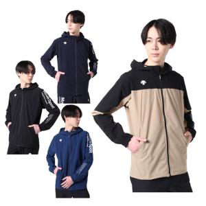 デサント DESCENTE  スポーツウェア クロスウェア ジャケット メンズ エアリートランスファーリップフードJKT DMMTJF14