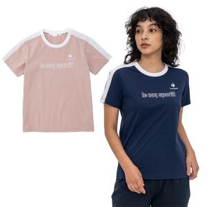 ルコックスポルティフ le coq sportif Tシャツ 半袖 レディース ハイパーヘリックスショートスリーブシャツ QMWTJA04
