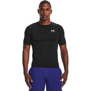 アンダーアーマー アンダーウェア 半袖 メンズ UAヒートギアアーマー ショートスリーブ シャツ 1361518-001 UNDER ARMOUR｜himaraya