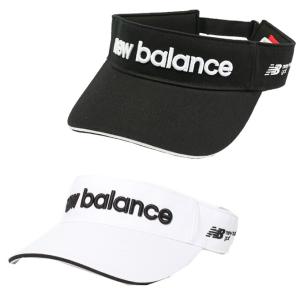 ニューバランス ゴルフ サンバイザー メンズ ロゴツイルバイザー 012-2987004 new balance