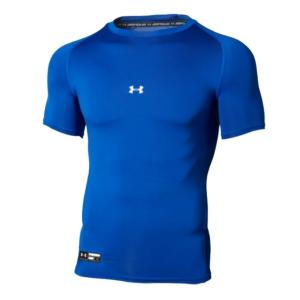 アンダーアーマー 野球 アンダーシャツ 半袖 メンズ UAヒートギアアーマー コンプレッション ショートスリーブ クルー 1358643-400 UNDER ARMOUR