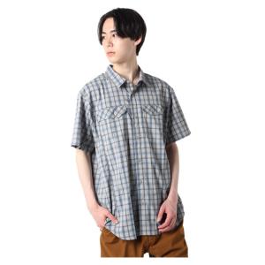 コロンビア 半袖シャツ メンズ シルバーリッジライトプレイドショートスリーブシャツ AM1160 041 Columbia