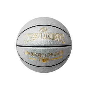 スポルディング SPALDING バスケットボール 7号球 スーパーフライト シルバー ゴールド７号 77-431J｜himaraya