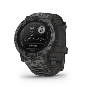 ガーミン GARMIN ランニング 腕時計 GPS付 インスティンクト2 Instinct 2 Camo Edition Graphite Camo 010-02626-43｜himaraya