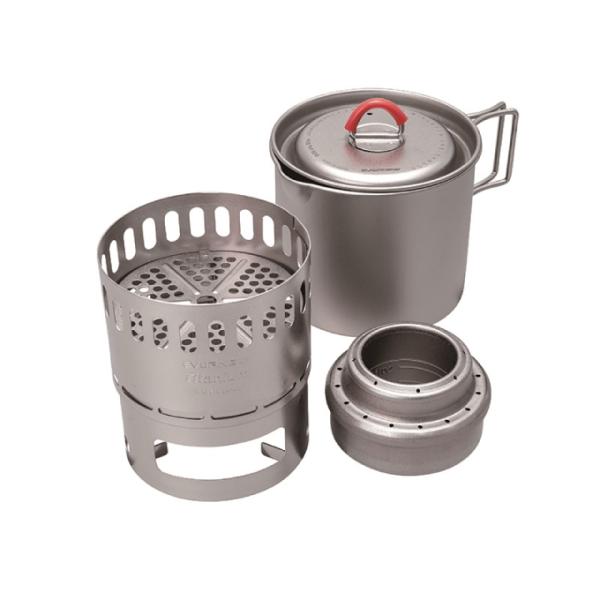 エバニュー EVERNEW 調理器具 鍋 Ti Mug pot 500 Stove set ECA5...