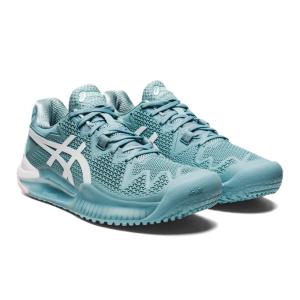 アシックス テニスシューズ オムニ クレー レディース ゲルレゾリューション8 OC 1042A071-408 asics