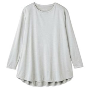 ダンスキン DANSKIN Tシャツ 長袖 レディース オールデイアクティブライトロングスリーブフレアティー DA722300-MH