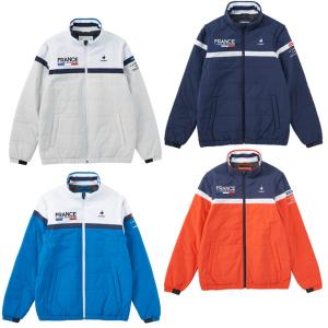 ルコックスポルティフ le coq sportif ゴルフウェア ブルゾン メンズ ディタッチャブル中わたヒートナビブルゾン QGMUJK05