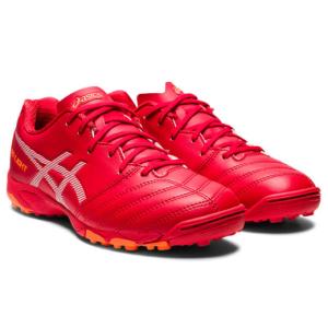 アシックス サッカー トレーニングシューズ ジュニア クラシックレッド トレシュー DS LIGHT JR GS TF 1104A047.600 asics｜himaraya