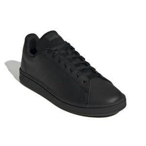 アディダス スニーカー メンズ レディース アドバンコート ベース AdvanCourt Base GW9284 LIT48 adidas 通学シューズ 通学靴 黒靴 ブラック