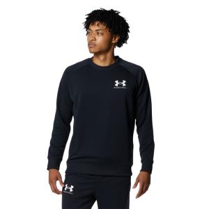 アンダーアーマー スウェット トレーナー メンズ UAスウェット ロングスリーブ クルー バスケットボール 1375349-001 UNDER ARMOUR