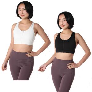 揺れない スポーツブラ ブラトップ F ブラトップ HIGH フロントジップ &lifeAL451101L86 スポブラ 部活