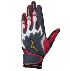 ミズノ 野球 バッティンググローブ 両手用 シリコンパワーアークLI W-Leather 1EJEA50114 MIZUNO