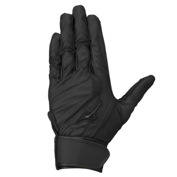 ミズノ 野球 バッティンググローブ 両手用 ウィルドライブ ブルー 高校野球ルール対応モデル 1EJ...