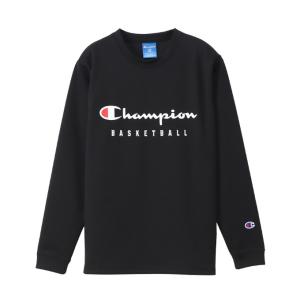 チャンピオン Champion バスケットボール 長袖シャツ ジュニア ミニ ロングスリーブTシャツ 22FW E-MOTION CK-WB423-090｜himaraya