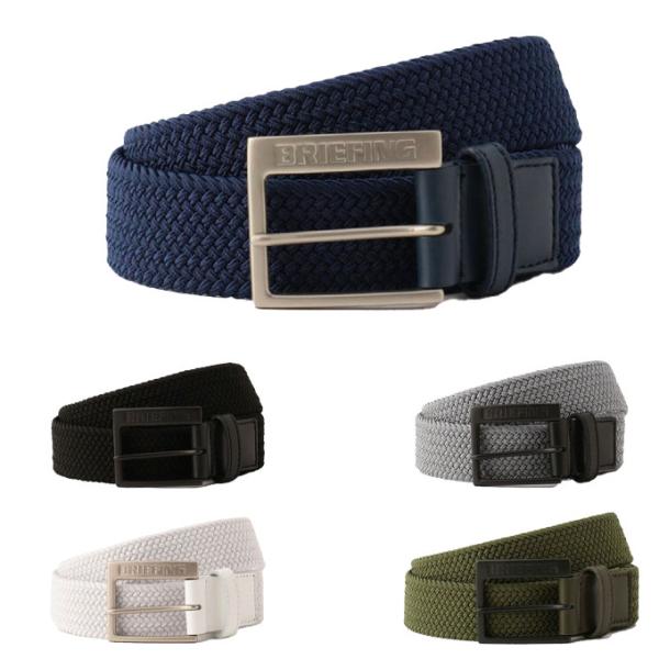 ブリーフィング ゴルフ ベルト メンズ バックルメッシュベルト SQUARE BUCKLE MESH...