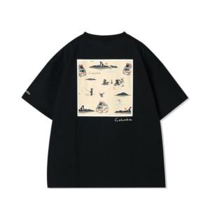 コロンビア 半袖Tシャツ メンズ クレストトゥーバレーショートスリーブTシャツ CREST TO VALLEY SHORT SLEEVE T PM0738 010 Columbia