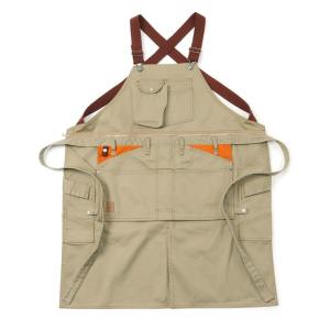 チャムス CHUMS エプロン フレイムリターダントエプロン Flame Retardant Apron CH09-1266 Beigeの商品画像