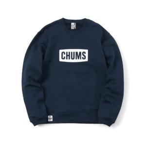 チャムス CHUMS スウェット トレーナー メンズ チャムスロゴクルートップ CHUMS Logo Crew Top CH00-1299 Navy * White