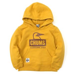 チャムス CHUMS スウェットパーカー ジュニア キッズブービーフェイスプルオーバーパーカー Kid's Booby Face Pullover Parka CH20-1060 Sun Flower