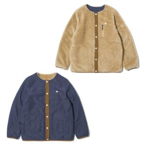 ロゴス LOGOS フリース ジャケット レディース ヤヌスボアカーディガン 2486-6368 Beige｜himaraya