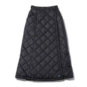 ロゴス LOGOS ロングスカート レディース ラップアラウンドロングスカート 2486-6461 Black