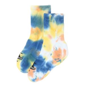 チャムス CHUMS ソックス ジュニア キッズ タイダイバルキーソックス Kid's Tie-Dye Bulky Socks CH26-1009 OCEAN-DYE