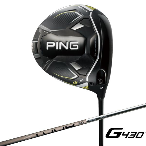ピン G430 MAX ドライバー PING TOUR 2.0 CHROME 65 メンズ 2022...