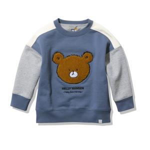 ヘリーハンセン HELLY HANSEN スウェット トレーナー ジュニア K Helly Bear Sweat Crew ヘリーベアフルウェットクルー キッズ HJ32271 WI