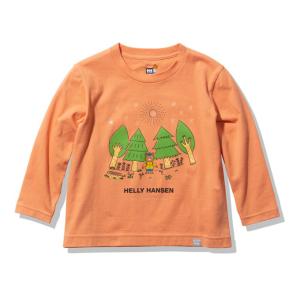 ヘリーハンセン HELLY HANSEN Tシャツ 長袖 ジュニア K L/S Helly Bear Friend Tee ロングスリーブ ヘリーベアフレンドティー キッズ HJ32273 PE