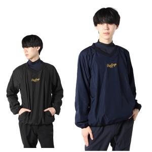 ローリングス Rawlings 野球 ウインドブレーカージャケット メンズ 裏トリコットジャケット AOS12F102HM