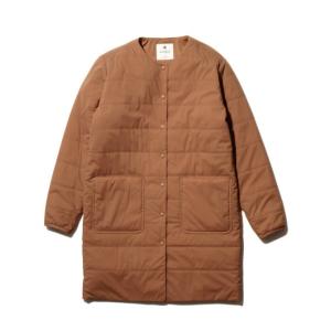 スノーピーク 中綿ジャケット レディース Flexible Insulated Long Cardigan フレキシブル インサレーション ロング カーディガン SW-22AW001 OR snow peak｜himaraya