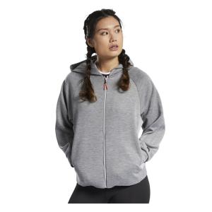 リーボック Reebok スウェットパーカー レディース ディーエムエックス トレーニング ニットトラック ジャケット DMX Training Knit Track Jacket  H45329 JME27｜himaraya